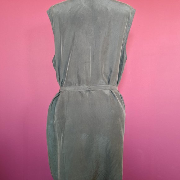 DIESEL Silk Tunic size Medium in Steel Grey - Picture 6 of 11